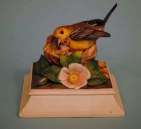 Boehm Porcelain, Made in USA, Prothonotary Wobler