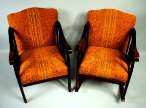 Matching Rocker and Arm Chair