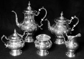 Gorham Sterling Silver Tea Set