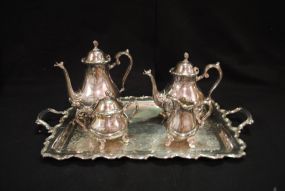 5 pc. Set of Silverplate - International Pattern "Joanne".