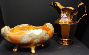 Two Pieces Lusterware