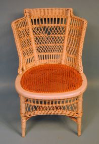 Victorian Rattan Side Chair