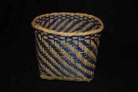 7" Choctaw Basket Date 05 made by Kina King
