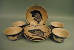 Blue & White Porcelain Bowls