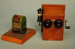 2 Vintage Pencil Sharpeners