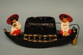 1950s Asian Boy & Girl