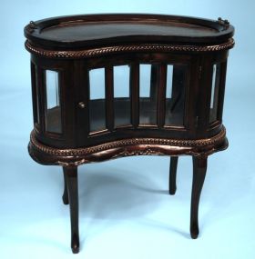 Mahogany Display Cabinet