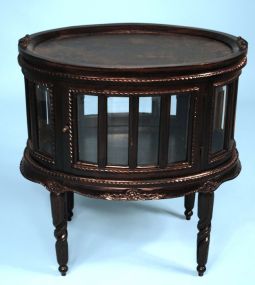 Mahogany Display cabinet