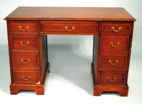 Mahogany Kneehole Desk