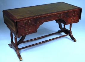 Mahogany Regency Style Drop Leaf Sofa Table