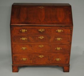 George III Style Mahogany Bureau