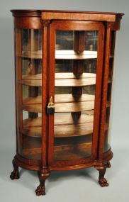 20th Century Oak China Cabinet
