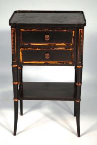Two Drawer Regency Style Stand