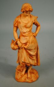Ceramic Figure of Grecian Lady