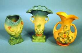 A Group of Hull Pottery
