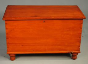 Very Early American Pine Blanket Chest-Handmade.