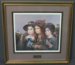 "Buttons and Bows" by Bannister, print