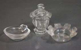 Three Pieces of Art Glass