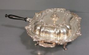 English Silverplate Chafing Dish