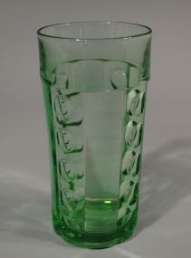 Heisey Moongleam "Old Sandwich" 12oz Iced Tea/Soda Tumbler