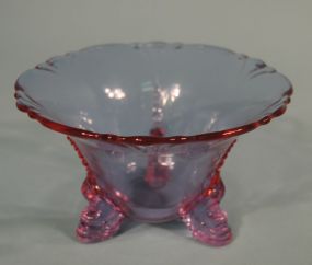 Heisey Alexandrite "Empress" Mayonnaise Bowl