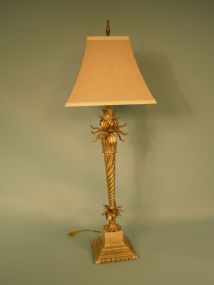 Tall Modern "Shabby Chic" Lamp