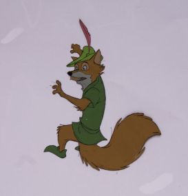 Original Walt Disney Movie Film Cel, "Robin Hood."