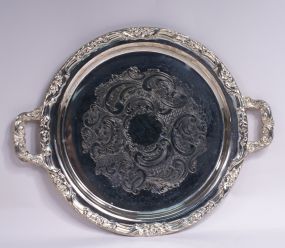 Silverplate Serving Tray