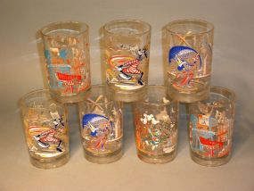 Set of 7 Collector Glasses