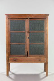 American Punched Tin and Poplar Pie Safe