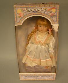 Limited Edition "Samantha Collection" fine Porcelain Doll