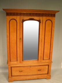 Super Oak, Walnut and Chestnut Wardrobe