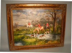 British School (21st Century) "The Hunt"