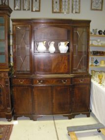 Mahogany Breakfront