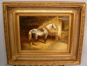 American School (21st Century) "Portrait of a Draft Horse"