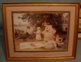 American School Print "The Picnic"