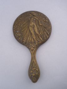 Art Deco Hand Mirror