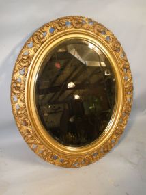 Gold Gilt Beveled Mirror