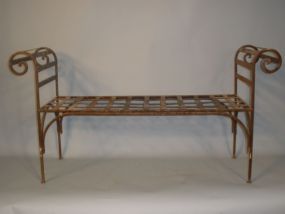 Iron Garden Bench