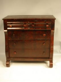 Flame Mahogany Empire Chest
