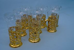 Collection of 8 Iced Coffee Cups