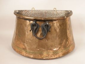 Hammered Copper Planter