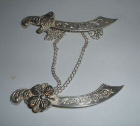 Sterling Sweater Pins