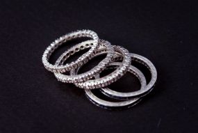 Set of 5 Stack Rings.