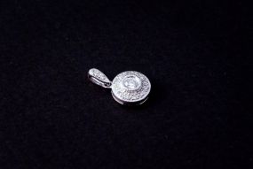 Platinum Diamond Pendant