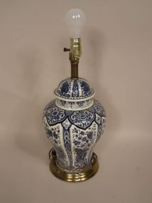 Porcelain Ginger Jar Lamp