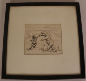 India Ink by Robert Mayokok