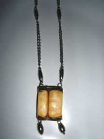 Silver and Ivory Necklace