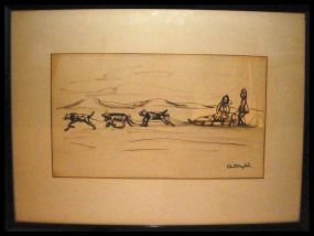 Robert Mayokak Pen & Ink Drawing