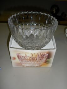 6" Fairmont bowl Crystal